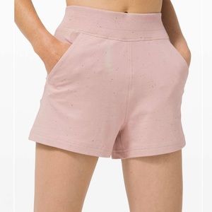 Lululemon LA Sweat Short Mink Berry Size 0